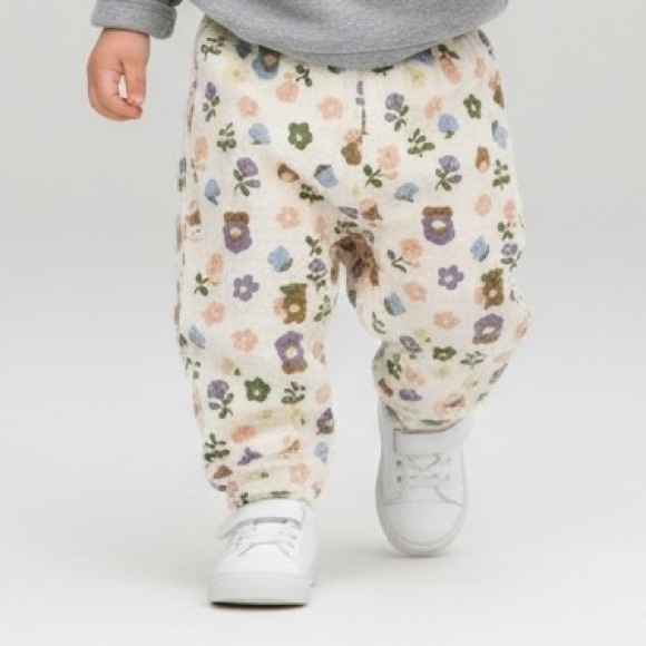 Other - Baby Floral Lightweight Pull On Pants